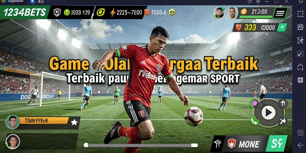 Tampilan gameplay seru dan grafis menawan dalam 1234BETS.