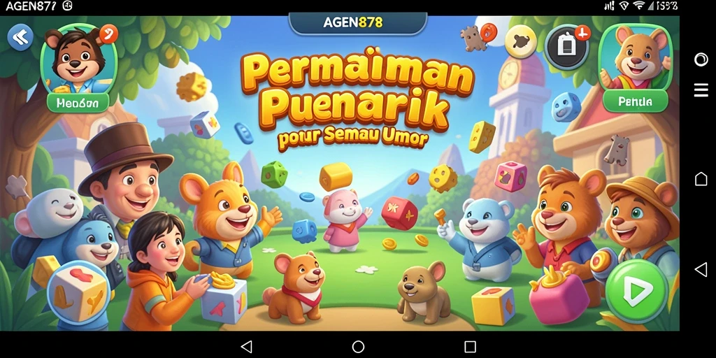Screenshot gameplay AGEN878 menampilkan tantangan Puzzle seru dan mengasyikkan.