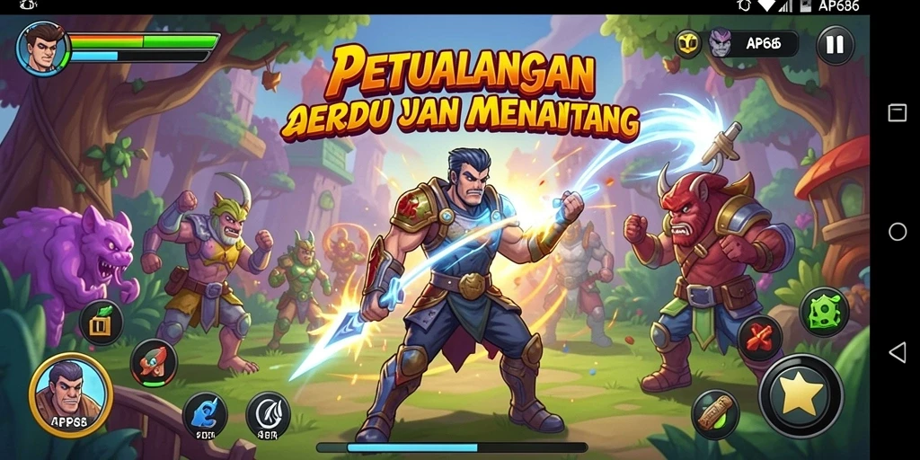 Gameplay seru dan menantang dari AP686 yang bikin ketagihan.