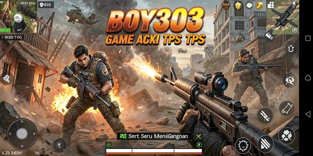 Gameplay seru di BOY303 dengan aksi tembak-menembak yang intens.