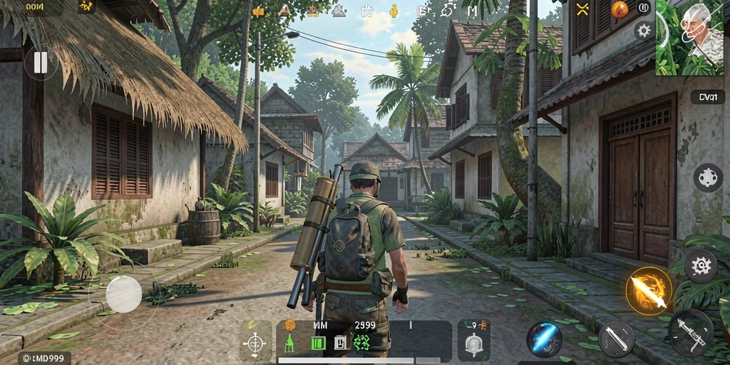 Gameplay DMD999 yang menarik dan interaktif dalam simulasi kehidupan.