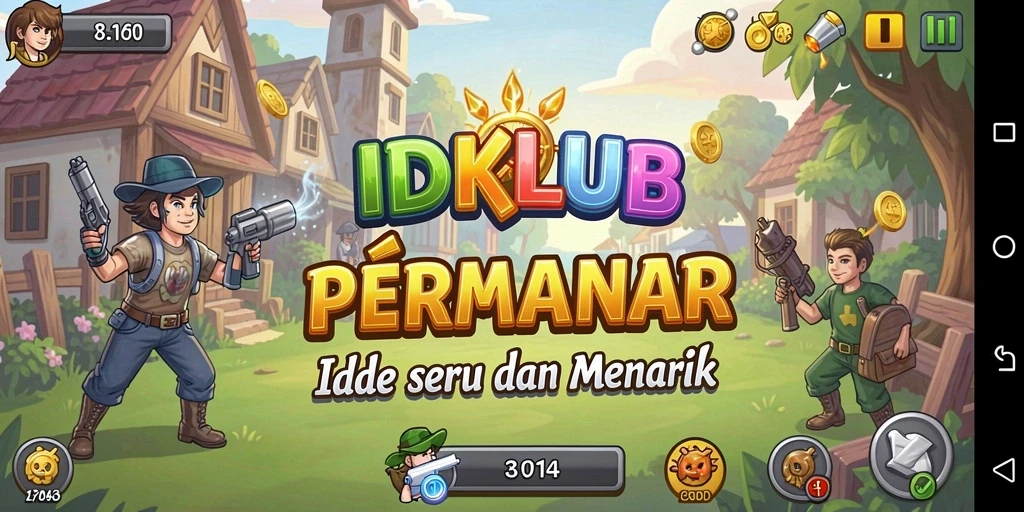 Tampilan gameplay <strong>IDKLUB</strong> yang menarik dan penuh warna.