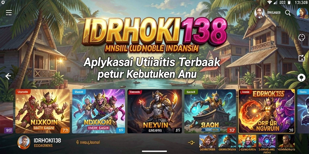 Tampilan antarmuka pengguna IDRHOKI138 yang intuitif dan menarik.