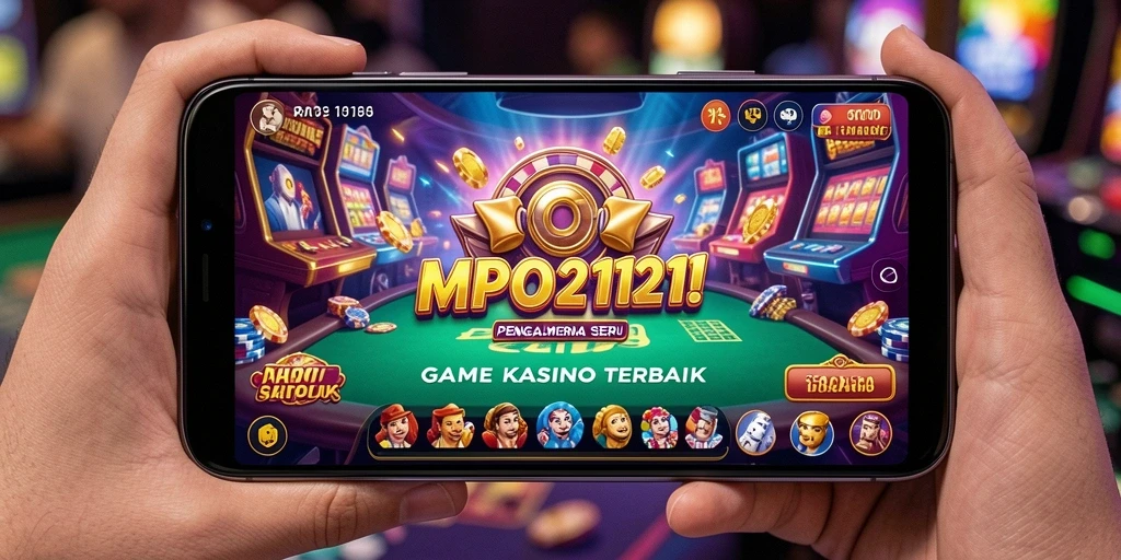 Tampilan gameplay seru di MPO2121 dengan berbagai pilihan permainan Kasino.