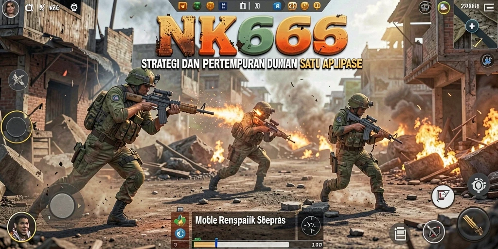 Tampilan gameplay NK666 yang menegangkan dan penuh strategi.