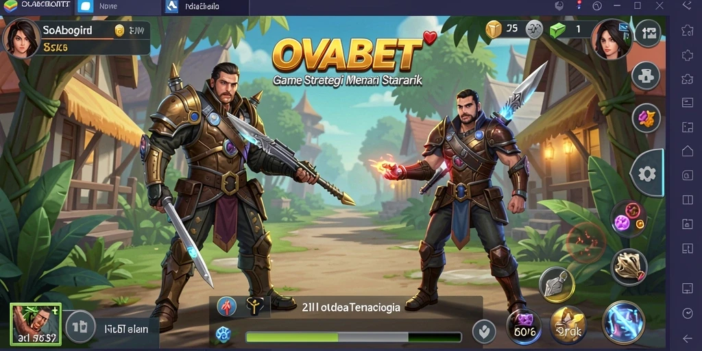 Tampilan gameplay OVABET yang menarik dan penuh strategi.