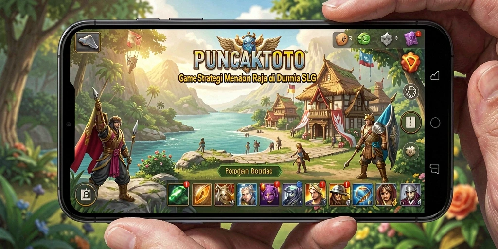 Tampilan gameplay PUNCAKTOTO yang menegangkan dan strategi mendalam.