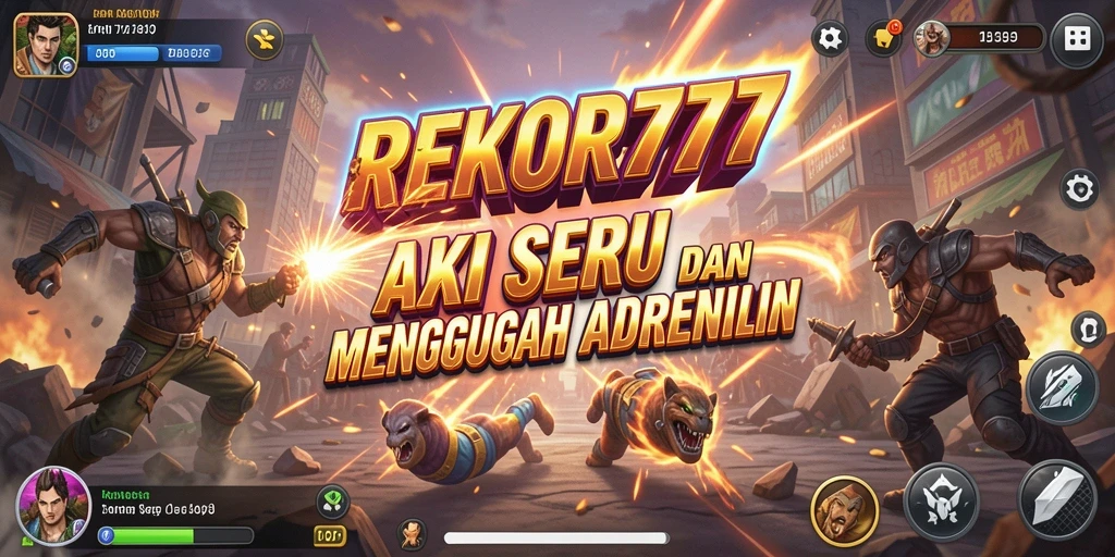 Tampilan gameplay seru dalam REKOR777 dengan aksi mendebarkan.