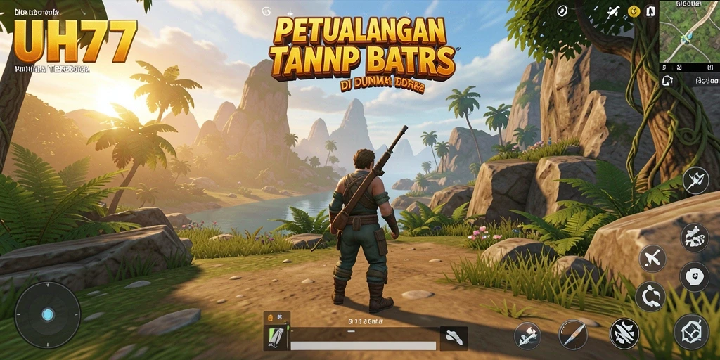 Gameplay UH77 yang menarik di dunia terbuka dengan grafis menakjubkan.